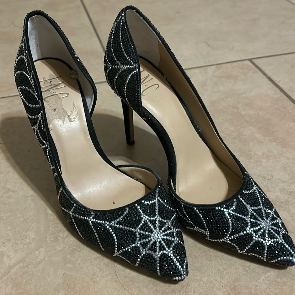 INC Spiderweb Heels